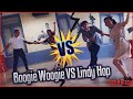 Lindy Hop VS Boogie Woogie Swingdance Dancing Battle