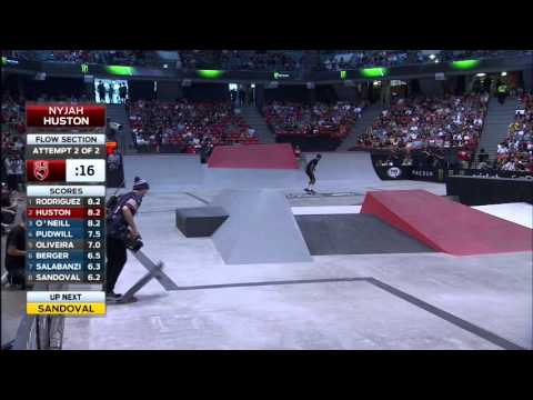 Nyjah Huston Run -- Chicago 2014