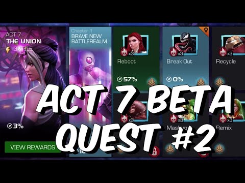 Act 7 Beta Quest #2 - 7.1.2 Breakout - Spider-Man Villian Bosses - Marvel Contest of Champions