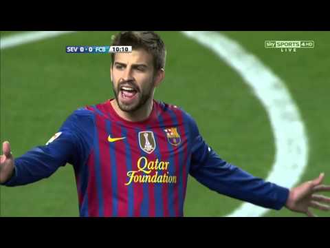 barcelona vs sevilla  la liga 17-03-2012 -720HD