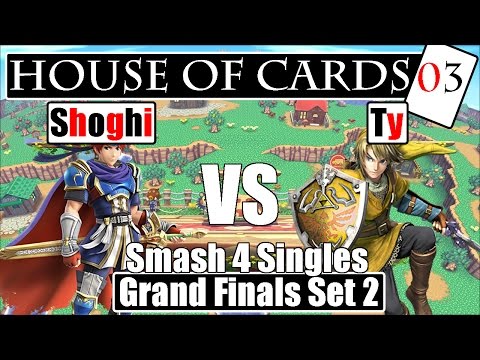 House of Cards #3 - Shoghi (Roy) VS Ty (Link) SSB4 Grand Finals Part 2