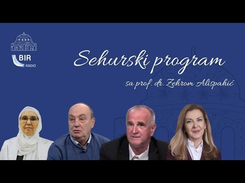 Sehurski program "Zapostimo zajedno" sa prof. dr. Zehrom Alispahić: 40 godina Sarajevskog procesa