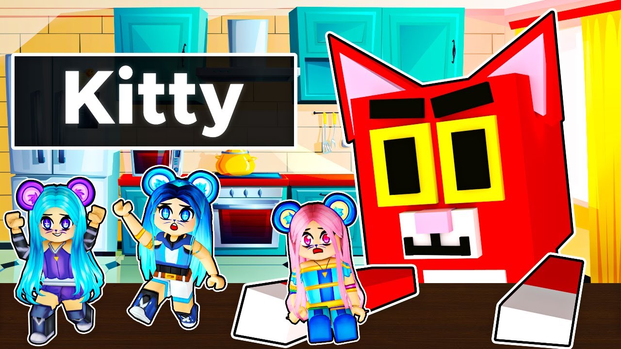 Captured by the EVIL KITTY in Roblox!