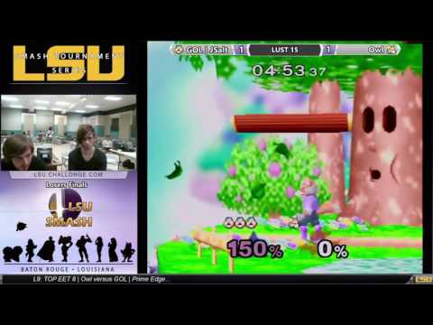 LUST 15 Melee LF - GOL | JSalt (Sheik) vs Owl (Fox)