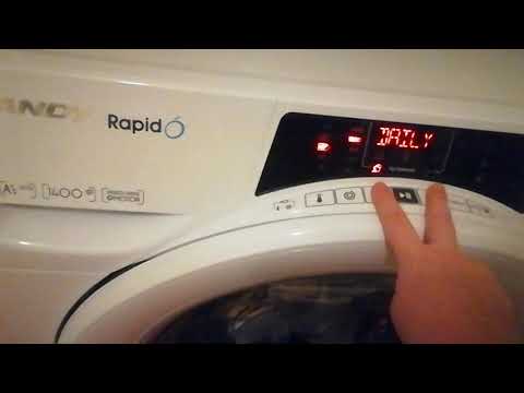 How to change language on any Rapido washing machine
