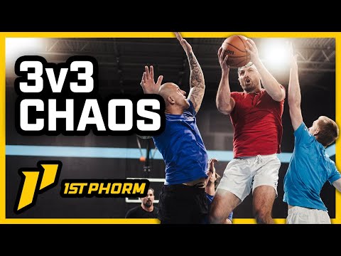 CRAZY 3v3 Basketball Tournament at 1st Phorm HQ!!