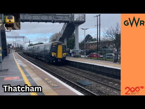 Trains at Thatcham (RTL) 29/11/25