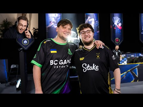 ohnePixel blushing over s1mple & ZywOo pre-game interview