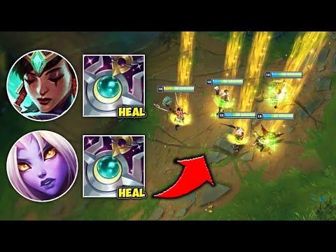 We built double moonstone bot lane and made our whole team invincible