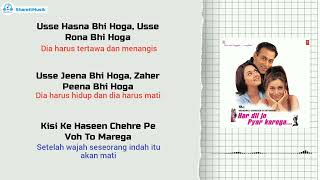 Download lagu Har Dil Jo Pyar Karage - Udit Narayan & Alka Yagnik (Lirik Terjemahan) mp3