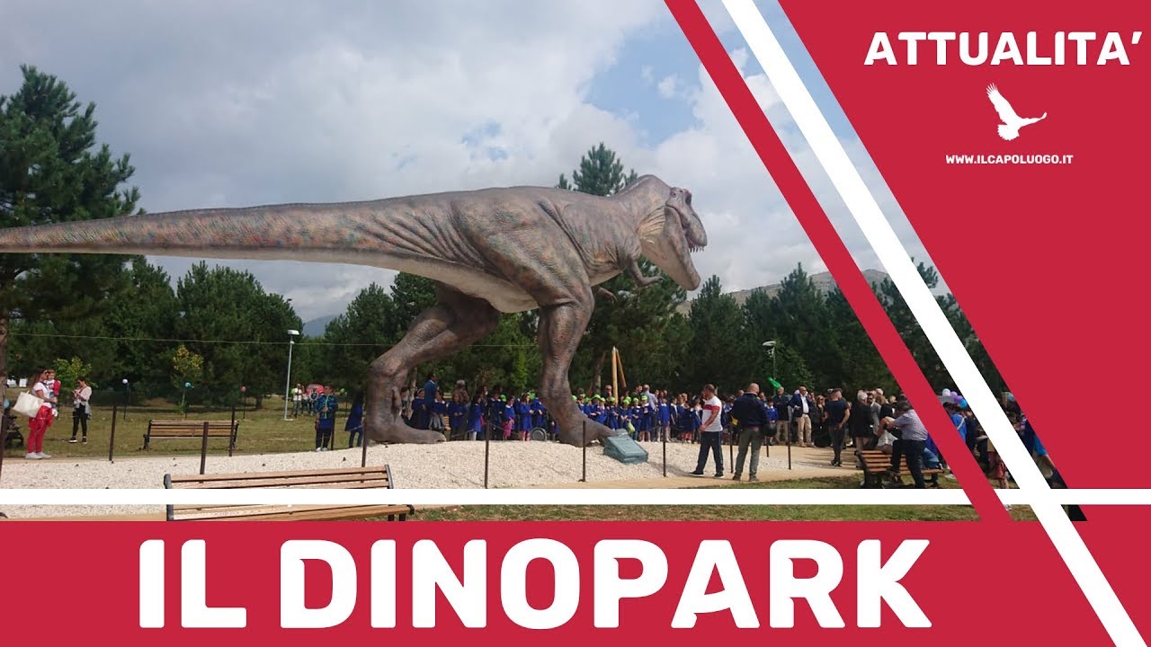 Dinopark, l’inaugurazione: il parco dei dinosauri apre le porte al divertimento