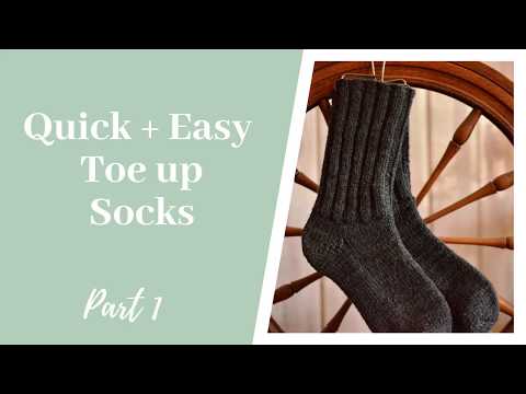 Quick and Easy Toe-up Socks - Avoiding mistakes