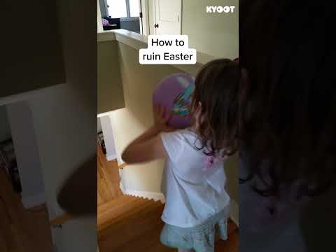 Why would Mom let this happen? 😂 #spring #fails #easter #funny #shorts