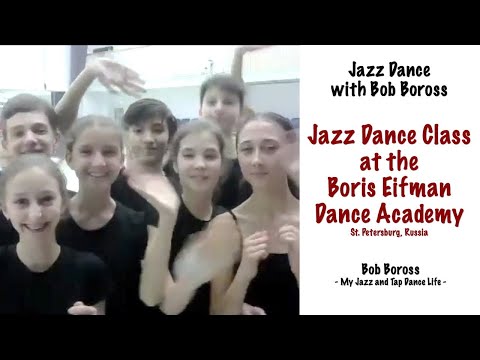 Jazz Dance Class at the Boris Eifman Dance Academy