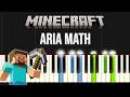 Aria Math Minecraft Piano Tutorial