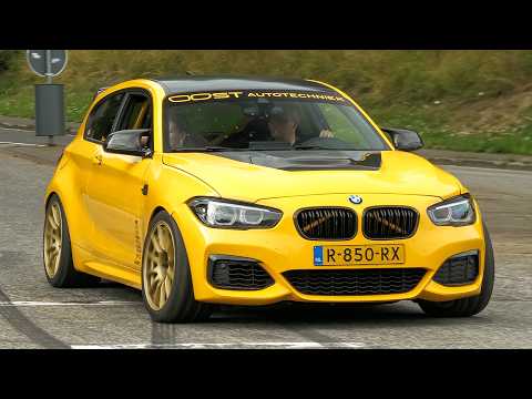 Cars Leaving Nürburgring Tankstelle - F40, Supra Mk4, Litchfield GT-R R35, N-Largo 812, Aventador