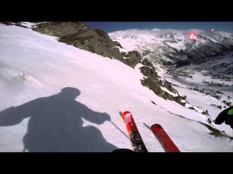 GoPro Run of Smoothy Sam (NZL) - Freeride World Tour 2015 in Vallnord Arcalis (AND)