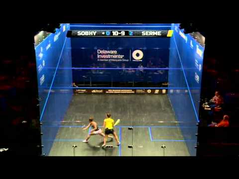 Squash : Quick Hit! Ep.85 : Sabrinha Sobhy v Camille Serme