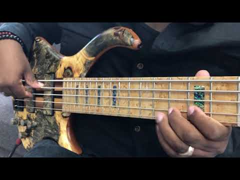 Warrior Dran Michael Buckeye Burl 5 String - Showroom Demo image 10