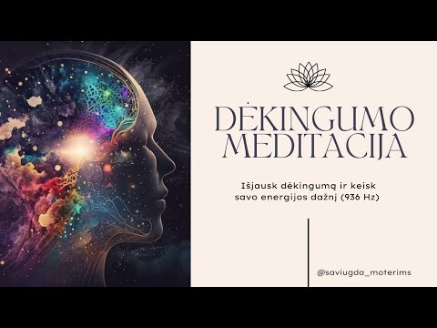 Dėkingumo Meditacija "PADĖKA VISATAI" Su Gabriella Melrose (Gydomoji Muzika 963 Hz)