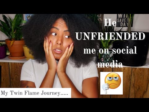 My Divine Masculine unfriended me on social media!!! Update on my Twin Flame Journey