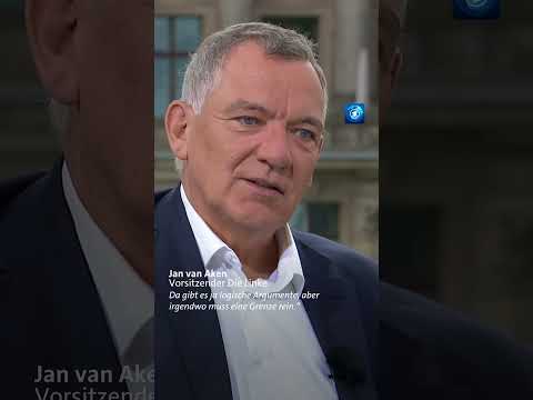 Linken-Vorsitzender Jan van Aken hat sich für eine #Einkommensgrenze ausgesprochen #tagesschau