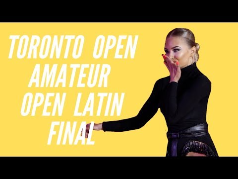 Amateur Latin Final | Toronto Open | 2019 | WDC