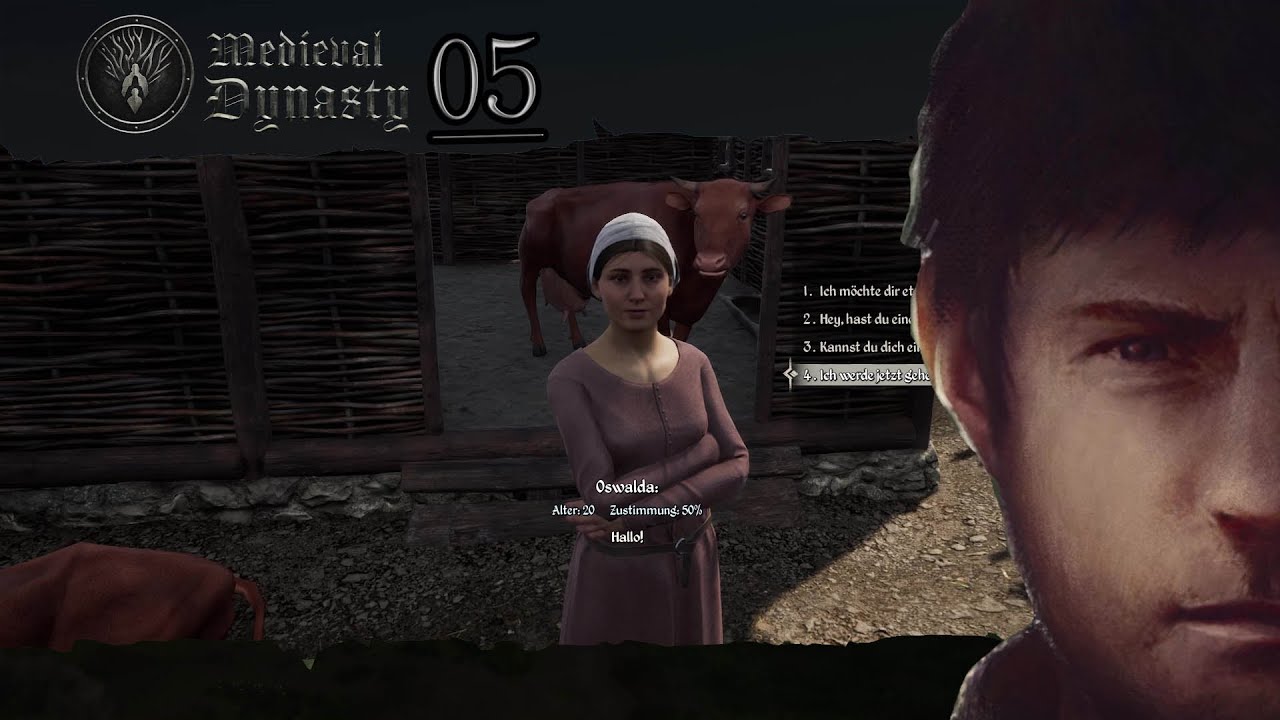 Flirten, Jagen und Dorf planen in #MedievalDynasty - #Mittelalter #Survival Spiel - PART 05