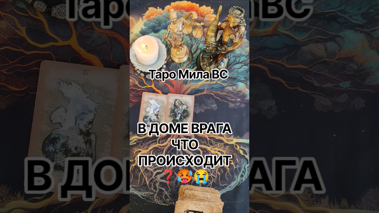 В ДОМЕ ВРАГА💥ЧТО ПРОИСХОДИТ ❓🥵🤕 #таро #расклад