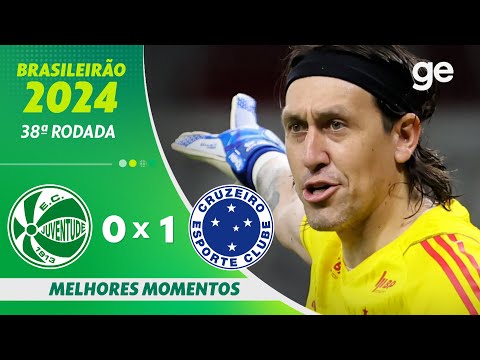 Gols e lances de Juventude-RS x Cruzeiro