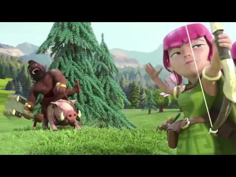 CGI 3D Animated Trailer HD Clash of Clans  by   Psyop Studios