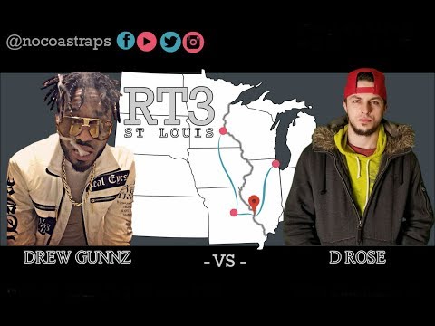 D Rose (CAN) vs Drew Gunnz - No Coast Raps | Road Trip 3 (STL)