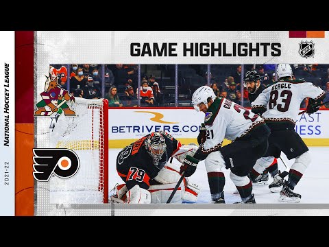 Coyotes @ Flyers 11/2/21 | NHL Highlights