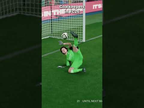 Goalkeepers in FC26. #fc26 #eafc26 #eafc #fifa #football #easportsfc
