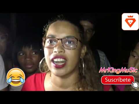 EL TRABALENGUA 😂!! Chandel (Hijo de Nfasis) & Cheo 18 Vs Stephanie & La Chama (QUE CURA) Freestyle