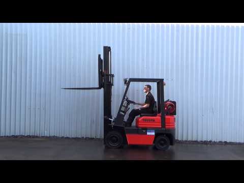 TOYOTA. 425FG15. 1500KGS. GAS. CONTAINER SPEC. FORKLIFT TRUCK.