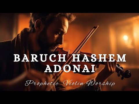 Prophetic Warfare Violin Instrumental Worship/BARUCH HASHEM ADONAI/Background Prayer Music