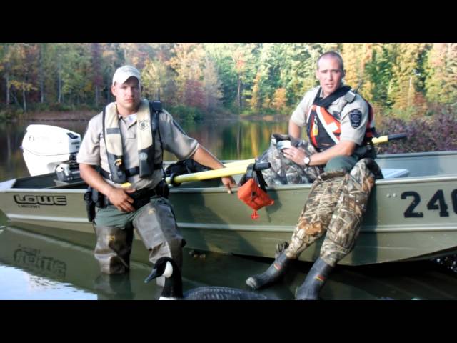 Ohio Boating Safety Tips for Waterfowl Hunting 2012 #2