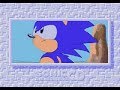 Sonic CD Title Screen Japanese Sega CD Opening