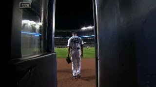 Mo's final entrance at Yankee Stadium