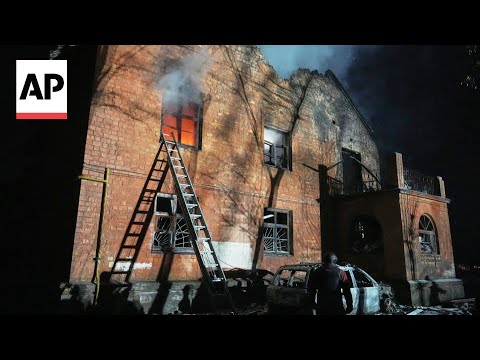 Video Thumbnail: Russia hits Ukraine with deadly drone and missile strikes across Kyiv