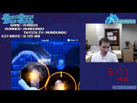 Nimbus [PC] Speed Run (0:15:11) *Live at #SGDQ 2013*