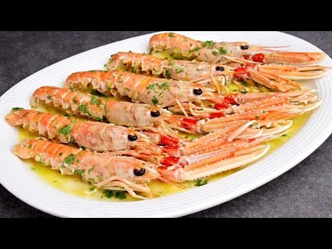 ¡Cigalas con ajo y limón en 5 minutos! RECETA FÁCIL para Navidad 🍋🦞