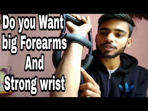 Increase wrist power at home. build massive forearm at home-...