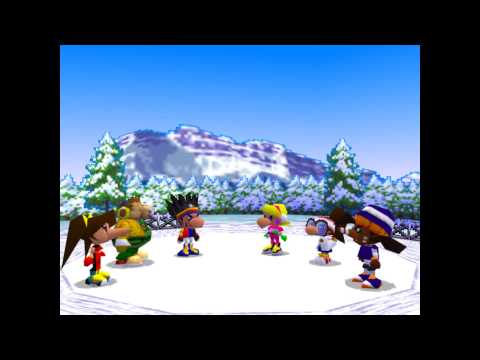 Snowboard Kids 2 - Vs. Damien Robot + Credits