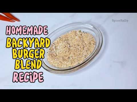 The Backyard Burger Blend That Changes Everything! #spicerally
