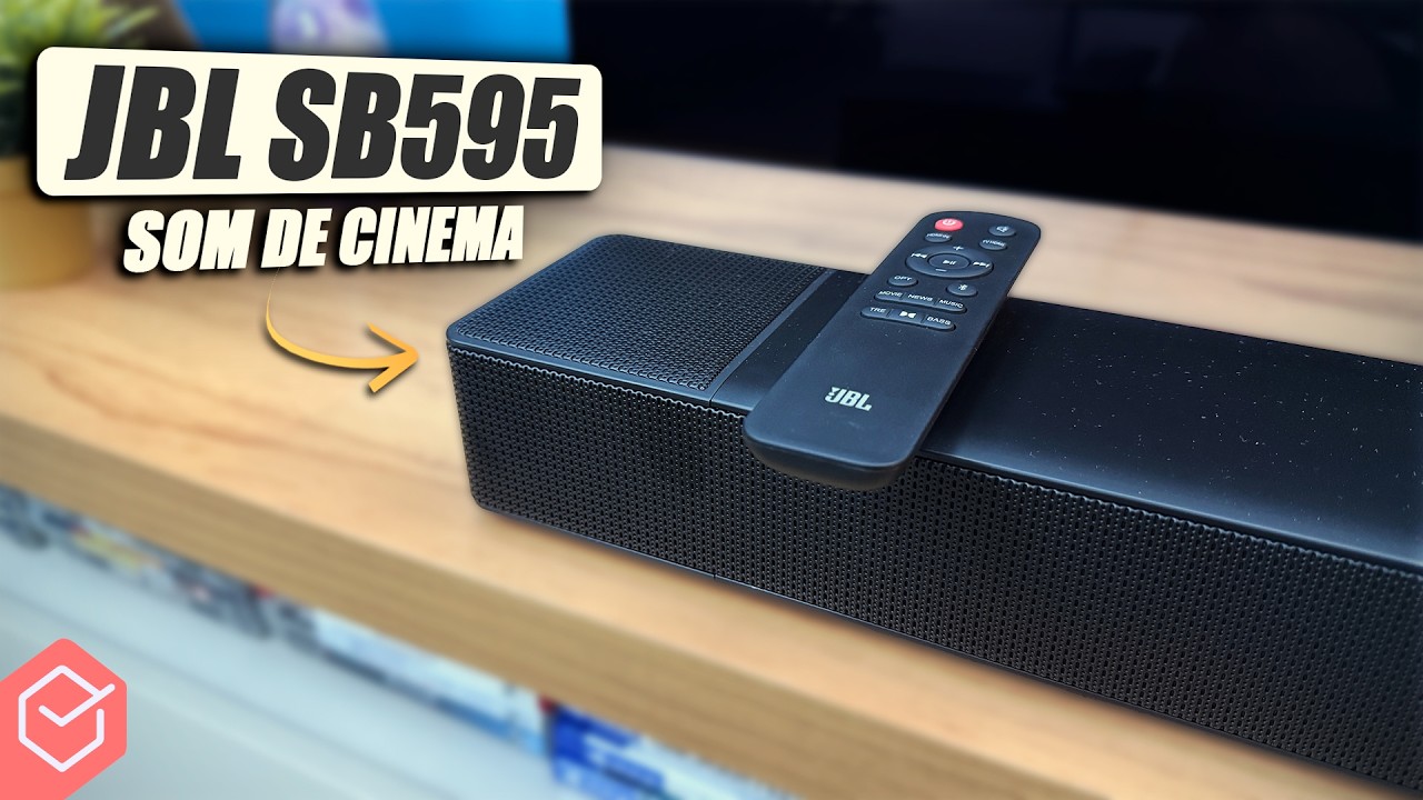 Miniatura da avaliação em vídeo de Soundbar JBL Cinema SB580 3.1 Canais Dolby Atmos 220W RMS