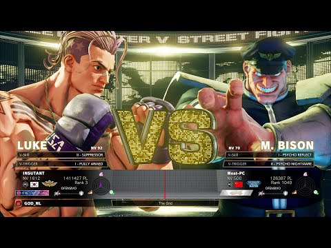 SFV Champion Edition 🔥 INSUTANT (LUKE) Vs Zhen (M. BISON) 🔥 Online Match's 04-13-2023