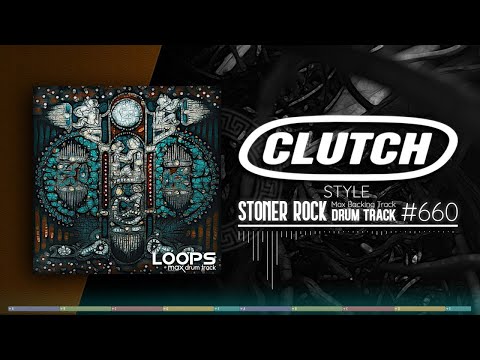 Stoner Rock Drum Track / Clutch Style / 190 bpm