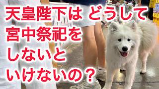 天皇陛下はどうして宮中祭祀をしないといけないの?